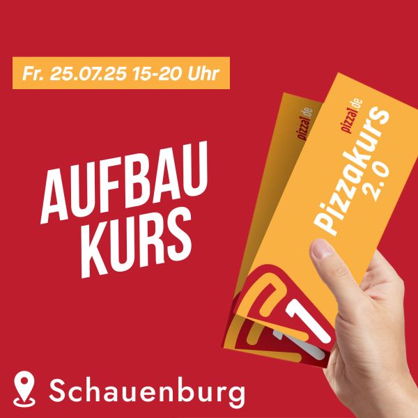 Aufbau-Pizzakurs »Neapolitanische Pizza und mehr«, Schauenburg (25.07.25)