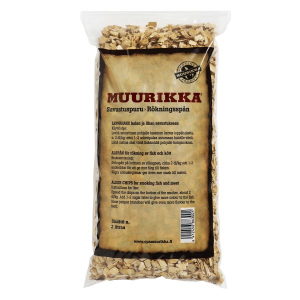 Muurikka Räucherchips Erle, 330g