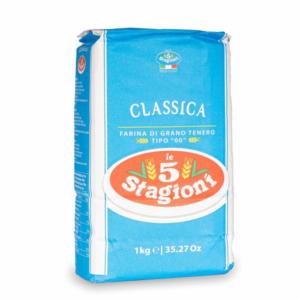 Le 5 Stagioni Classica Pizzamehl Typ 00, 1kg