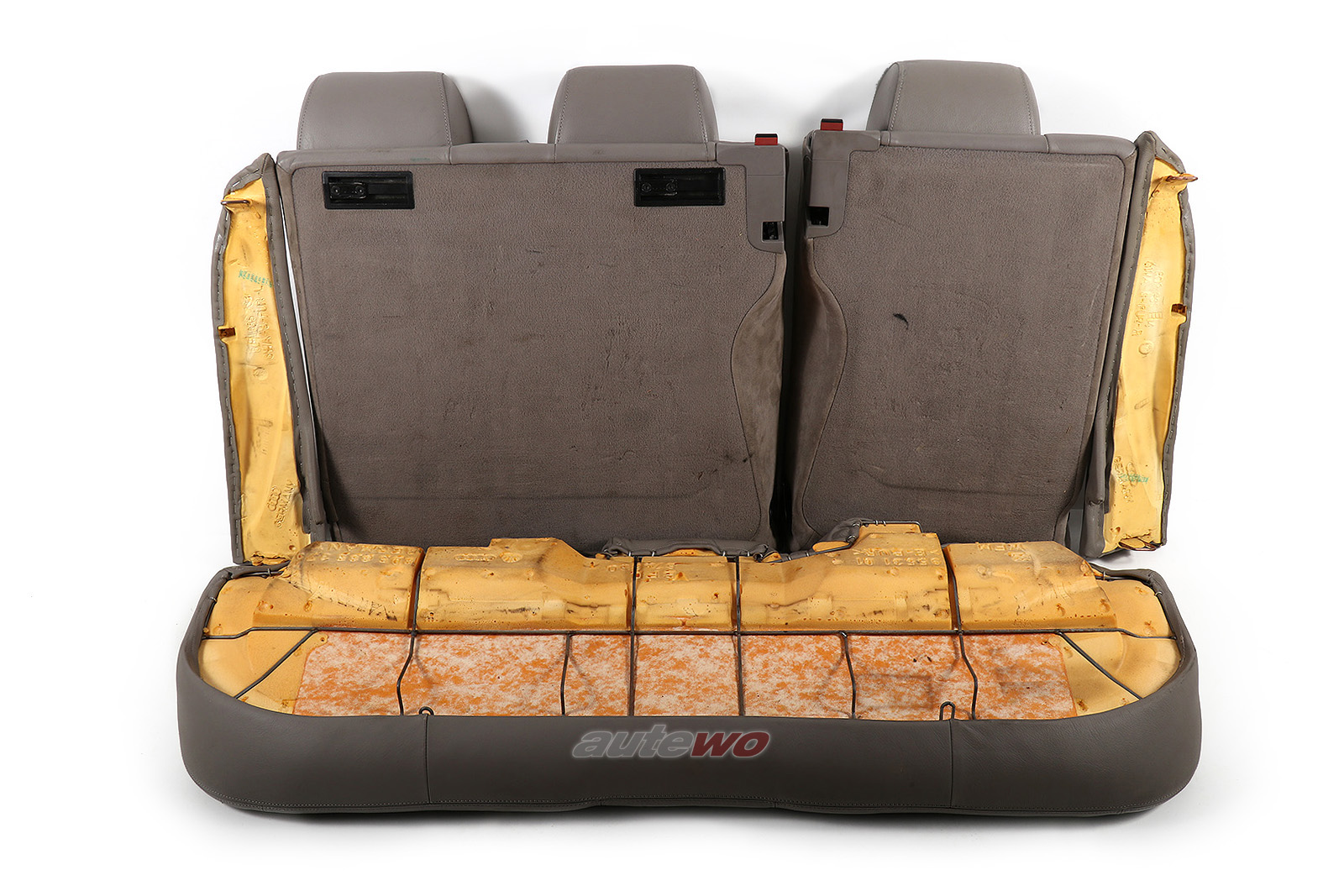 Audi A4/S4 B5 Avant Rücksitzbank Leder muschel grau | Sitze / Komplette