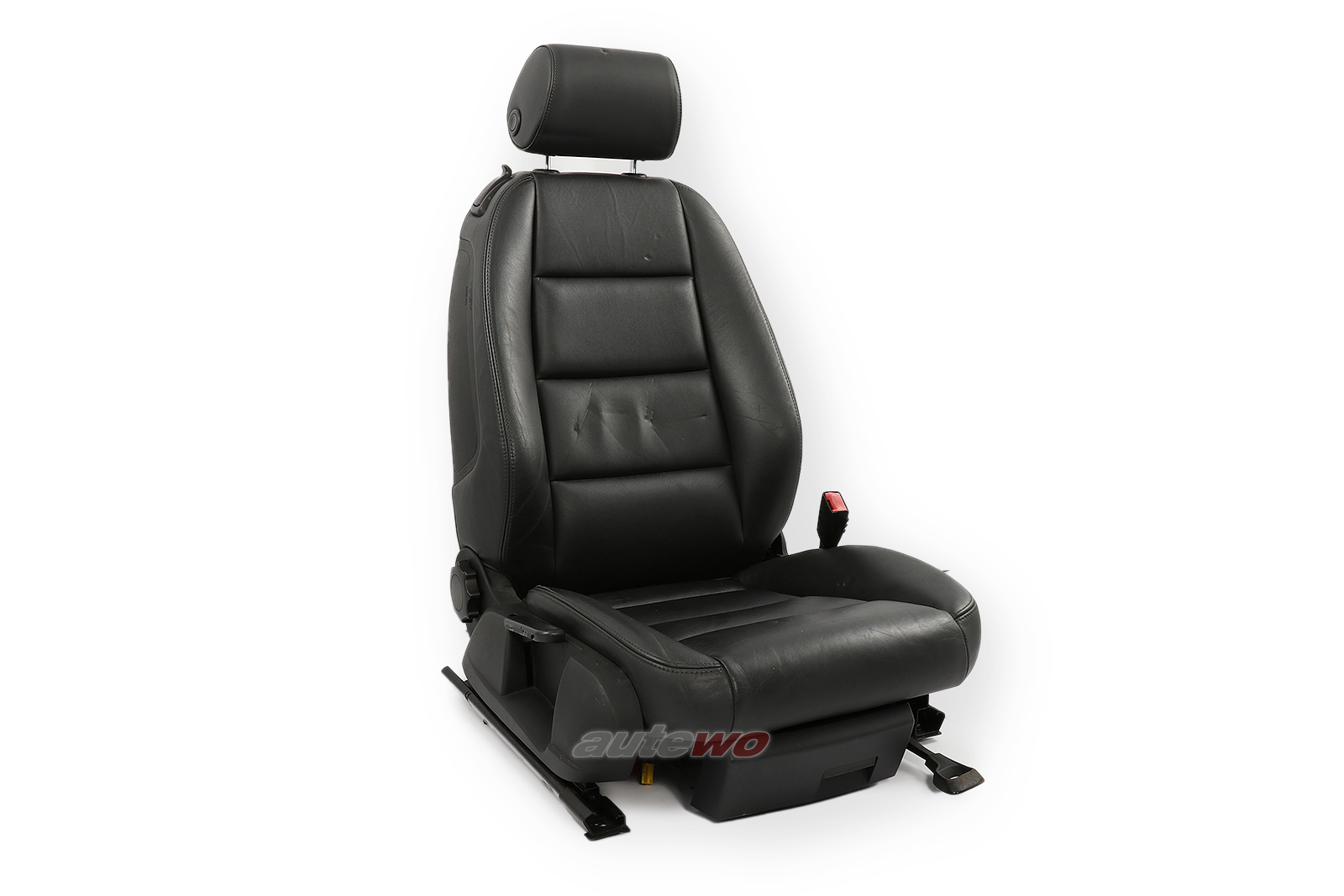 2x Leder Nackenkissen Für Audi A4 - Atmungsaktiv & Ergonomisch Für Mehr Komfort Beim Fahren