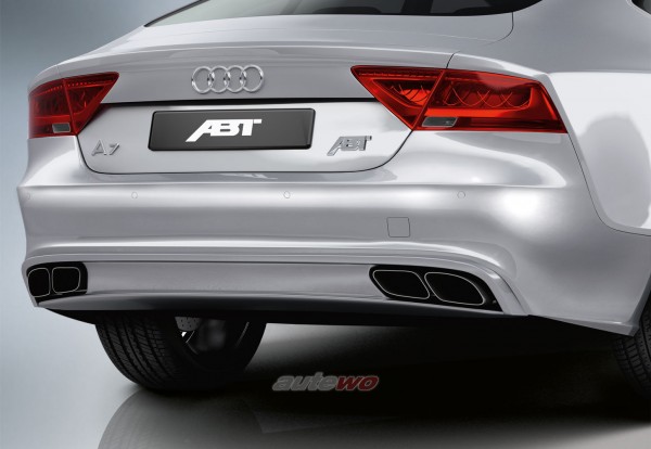 ABT Sportsline Heckschürzenset inkl. Endrohrblenden Audi A7 4G