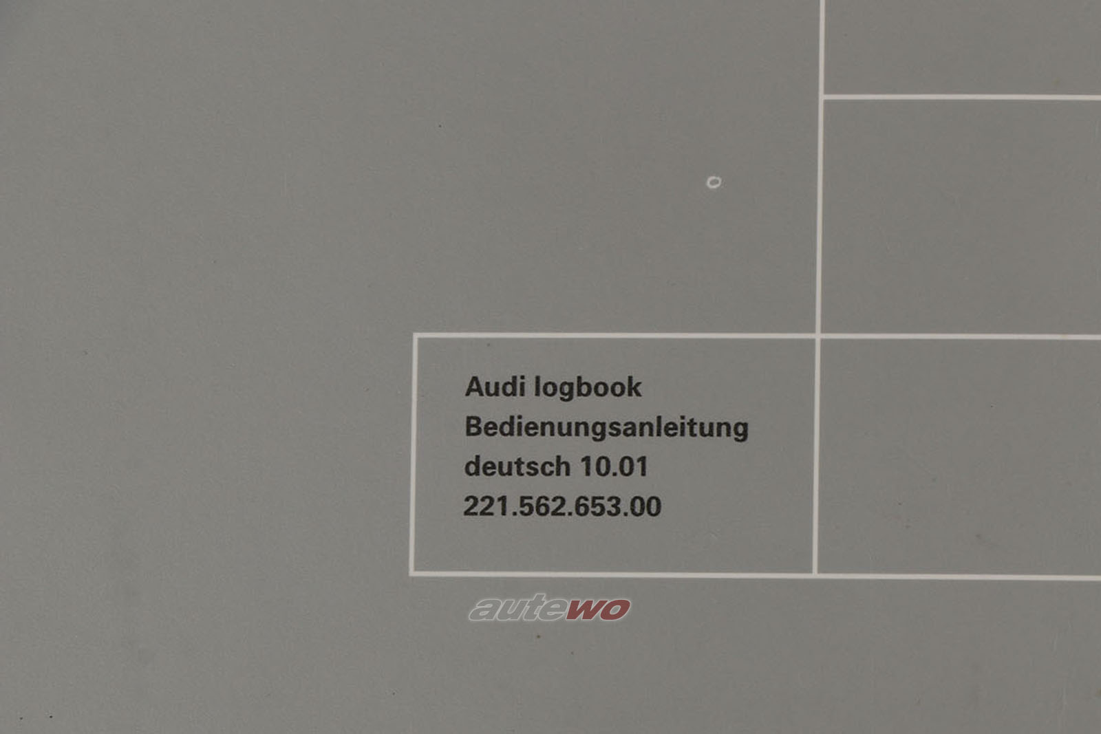 Audi A4/A6/A8 Bedienungsanleitung Elektronisches Fahrtenbuch logbook