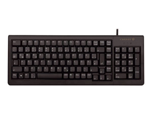 CHERRY XS Complete G84-5200 - Tastatur - PS/2, USB - Deutsch - Schwarz
