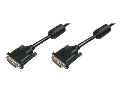 ASSMANN - DVI-Kabel - Single Link - DVI-D (M) bis DVI-D (M) - 5 m - Schwarz