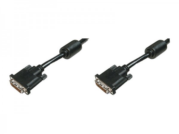 ASSMANN - DVI-Kabel - Dual Link - DVI-D (M) bis DVI-D (M) - 2 m - geformt