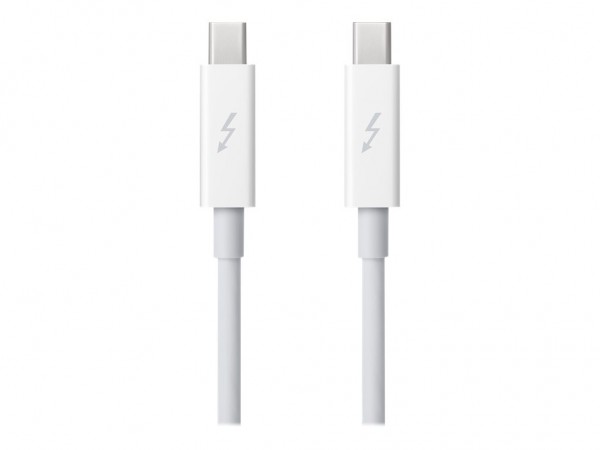 Apple - Thunderbolt-Kabel - Mini DisplayPort (M) bis Mini DisplayPort (M) - 50 cm - weiß - für iMac;