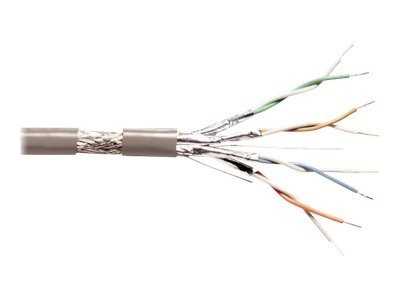 DIGITUS Installation Cable - Bulkkabel - 100 m - SFTP - CAT 5e - Grau