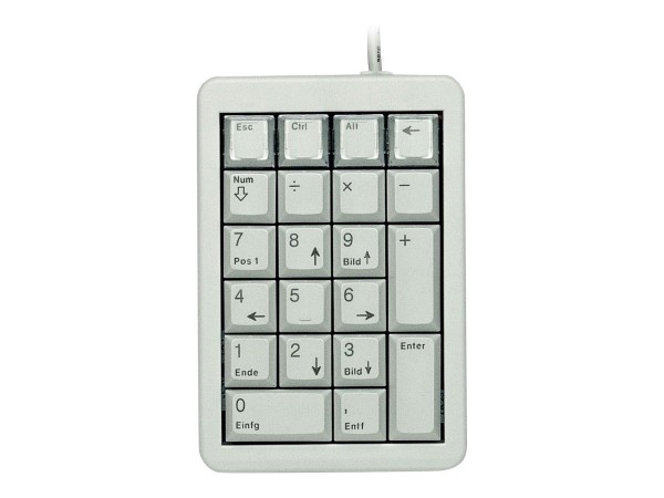 CHERRY G84-4700 Keypad - Tastenfeld - PS/2 - Deutsch - Hellgrau