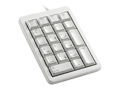 CHERRY Keypad G84-4700 - Tastenfeld - USB - Deutsch - Hellgrau