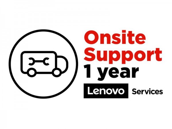 Lenovo Onsite Upgrade - Serviceerweiterung - Arbeitszeit und Ersatzteile (für System mit 1 Jahr Depo