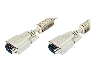 ASSMANN - VGA-Kabel - HD-15 (VGA) (M) bis HD-15 (VGA) (M) - 5 m - beige