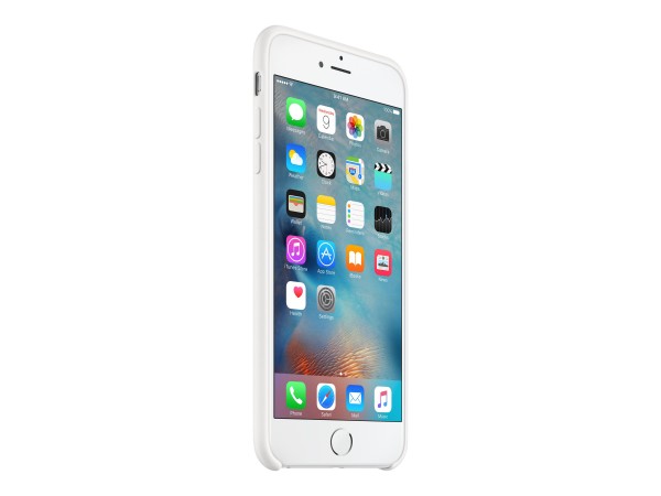 Apple - Hintere Abdeckung für Mobiltelefon - Silikon - weiß - für iPhone 6 Plus, 6s Plus