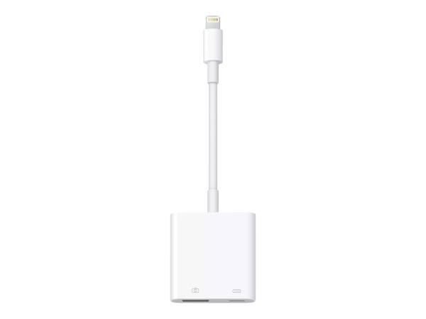 Apple Lightning to USB 3 Camera Adapter - Lightning Adapter - Lightning (M) bis USB, Lightning (W) -