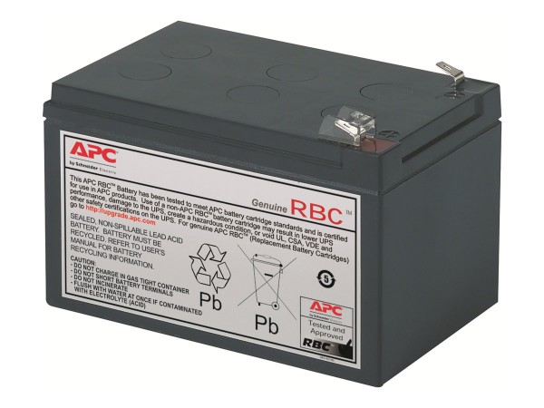 APC Replacement Battery Cartridge #4 - USV-Akku - 1 x Bleisäure - Schwarz - für P/N: BE750BB, BE750B