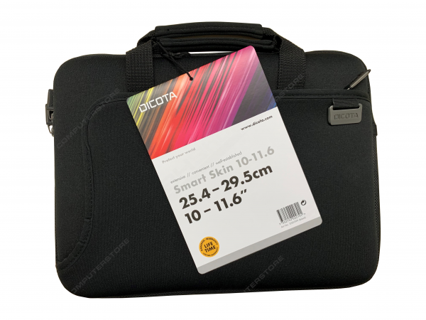DICOTA Smart Skin Notebook-Tasche - 10-11,6" Schwarz(D30399) Neu Bulk