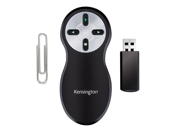 Kensington Wireless Presenter - Präsentations-Fernsteuerung - 4 Tasten - HF