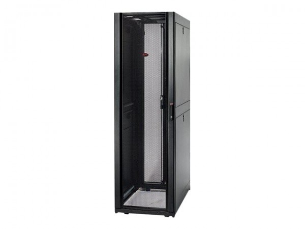 APC NetShelter SX - Schrank - Schwarz - 48U - 48.3 cm (19") - für P/N: SUA1000RM2U, SUA1000RM2U-TU,