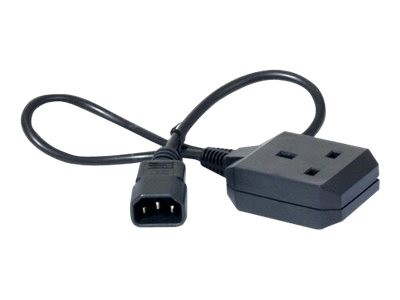APC - Stromkabel - IEC 60320 C14 bis BS 1363 (W) - 10 A - 61 cm - Schwarz