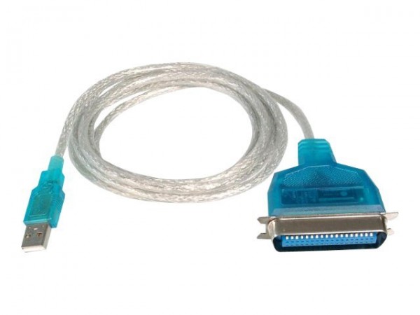 DIGITUS Parallel-Adapter USB IEEE 1284 (DC-USB-PM1) Neuwertig