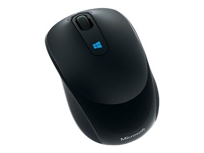 Microsoft Sculpt Mobile Mouse - Maus - rechts- und linkshändig - optisch - 3 Tasten - kabellos