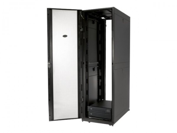 APC NetShelter SX Enclosure with Roof and Sides - Schrank - Schwarz - 48U - 48.3 cm (19")