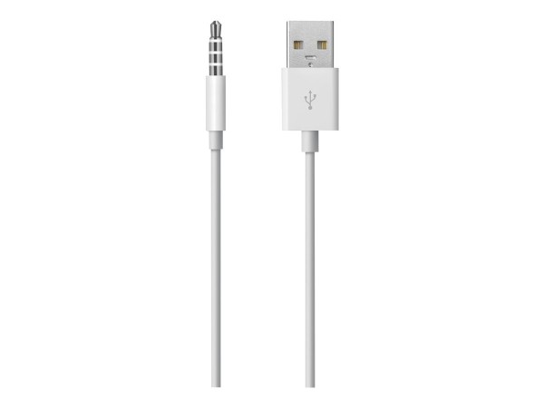 Apple iPod shuffle USB Cable - Kabelsatz - 4-poliger Mini-Stecker (M) bis USB (M) - für iPod shuffle