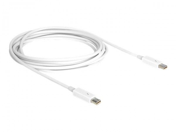 DeLOCK - Thunderbolt-Kabel - Mini DisplayPort (M) bis Mini DisplayPort (M) - 1 m - weiß