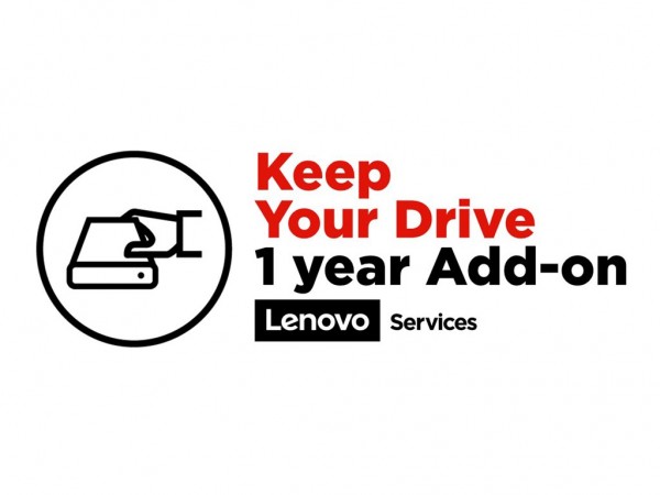 Lenovo Keep Your Drive Add On - Serviceerweiterung - 1 Jahr - für S200z; S400z; S500z; ThinkCentre M