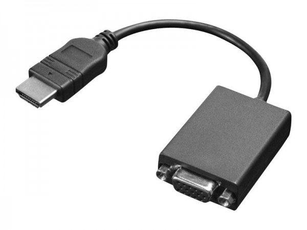 Lenovo - Videoanschluß - HDMI / VGA - HDMI (M) bis HD-15 (VGA) (W) - 20 cm - für IdeaPad 3 17IIL05;
