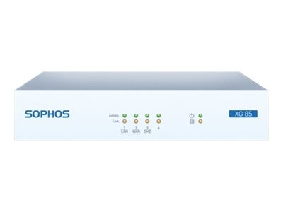 Sophos XG 85w - Sicherheitsgerät - mit 2 Jahre EnterpriseProtect - 4 Anschlüsse - GigE - Wi-Fi