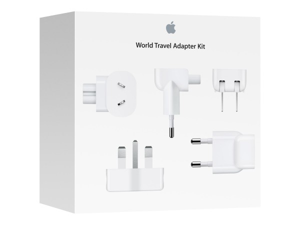 Apple World Travel Adapter Kit - Netzanschlussadapter-Kit - für MacBook; MacBook Air (Ende 2018, Mit