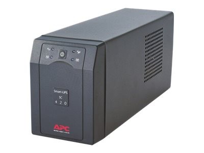 APC Smart-UPS SC 420VA - USV - Wechselstrom 230 V - 260 Watt - 420 VA - Ausgangsanschlüsse: 4