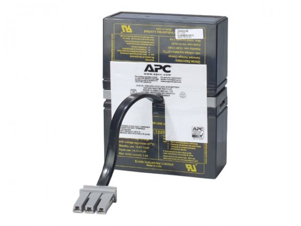 APC Replacement Battery Cartridge #32 - USV-Akku - 1 x Batterie - Bleisäure - holzkohlefarben - für