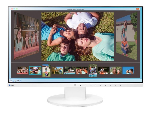 EIZO FlexScan EV2450-WT - LED-Monitor - 60 cm (23.8") - 1920 x 1080 Full HD (1080p) - IPS - 250 cd/m