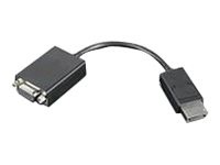 Lenovo - DisplayPort-Kabel - DisplayPort bis HD-15 (VGA) - 20 cm - FRU - für ThinkCentre M70; M720;
