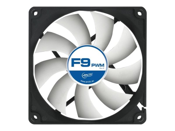 ARCTIC F9 PWM Rev.2 Gehäuselüfter 92 mm (AFACO-090P2-GBA01) Neuwertig