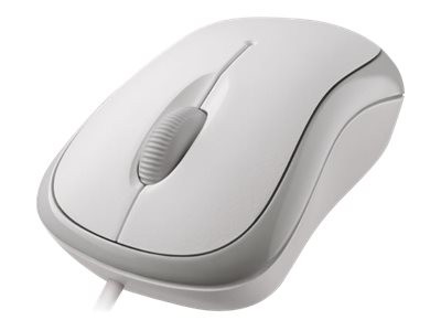 Microsoft Basic Optical Mouse for Business - Maus - rechts- und linkshändig - optisch - 3 Tasten - k
