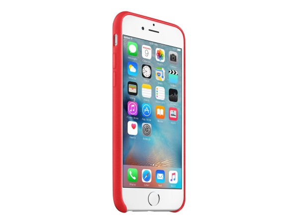 Apple (PRODUCT) RED - Hintere Abdeckung für Mobiltelefon - Leder - Rot - für iPhone 6, 6s
