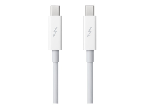 Apple - Thunderbolt-Kabel - Mini DisplayPort (M) bis Mini DisplayPort (M) - 2 m - weiß - für iMac; M