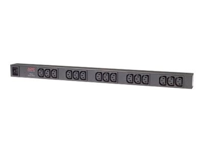 APC Basic Rack PDU Zero U - Steckdosenleiste (Rack - einbaufähig) - Wechselstrom 120/208/230 V - Ein