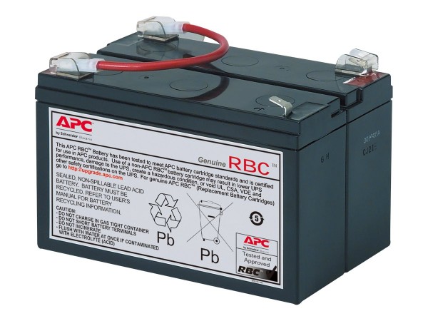 APC Replacement Battery Cartridge #3 - USV-Akku Bleisäure - Schwarz - für P/N: BK450, BK600, BK600C,