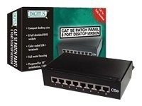 DIGITUS DN-10001 - Patch Panel - RJ-45 X 8 - 1U