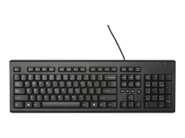 HP Classic Wired - Tastatur - USB - Deutsch - für OMEN by HP 15; OMEN Obelisk by HP 875; HP 15, 27;