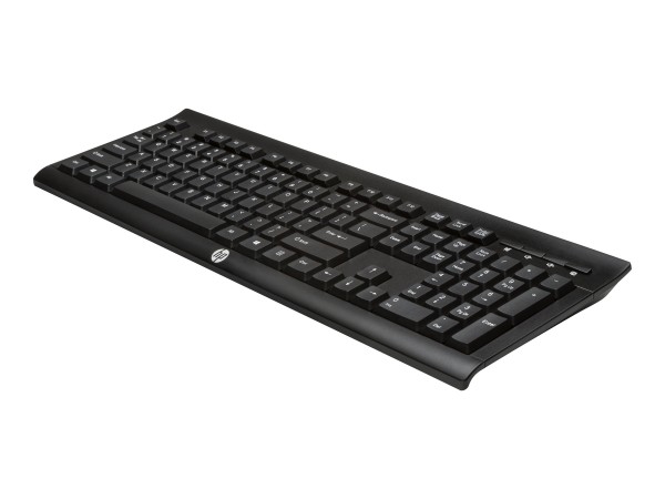 HP K2500 - Tastatur - kabellos - 2.4 GHz - Deutsch - für HP 14, 17, 20, 22, 24; ENVY x360; Pavilion