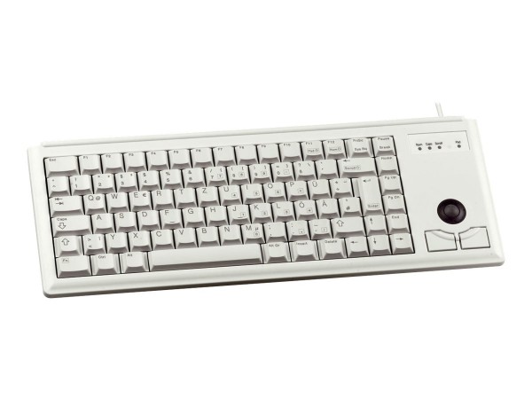 CHERRY G84-4400 Compact Keyboard - Tastatur - USB - Englisch - Hellgrau