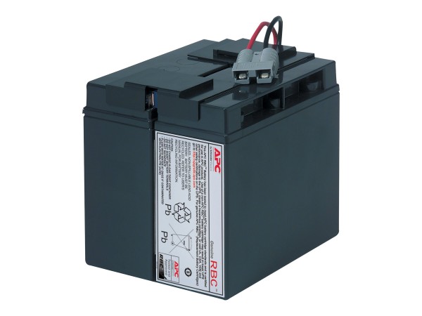 APC Replacement Battery Cartridge #7 - USV-Akku - 1 x Bleisäure - Schwarz - für P/N: SMT1500C, SMT15