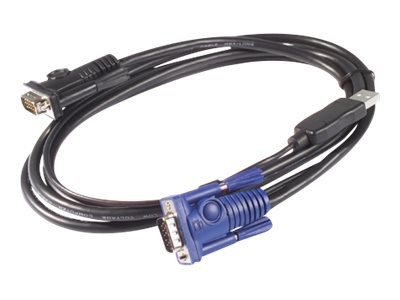 APC - Tastatur- / Video- / Maus- (KVM-) Kabel - USB, HD-15 (VGA) bis HD-15 (VGA) - 1.83 m - für P/N: