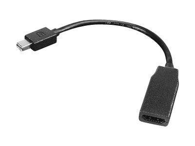 Lenovo - Videokabel - Mini DisplayPort (M) bis HDMI (W) - 20 cm - für ThinkPad L570; P51; T431; T470