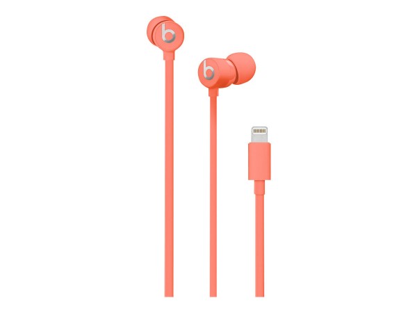 Beats urBeats3 - Ohrhörer mit Mikrofon - im Ohr - kabelgebunden - Lightning - Geräuschisolierung